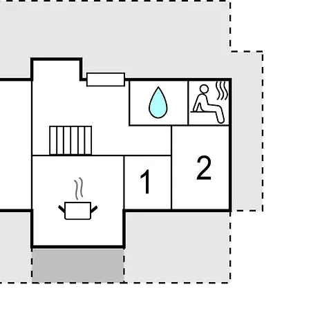 5 Bedroom In Uvdal 度假居